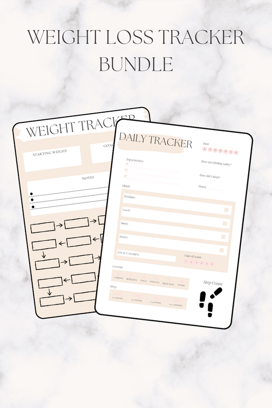 Weight Loss Tracker Bundle